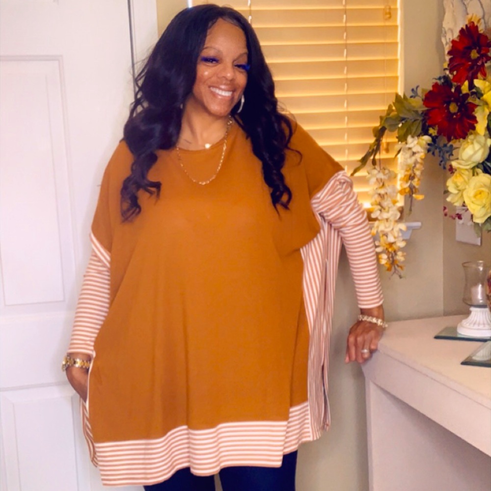 70’s Bougie Poncho top